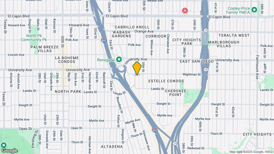 3771 Swift Ave Map and Location Details
