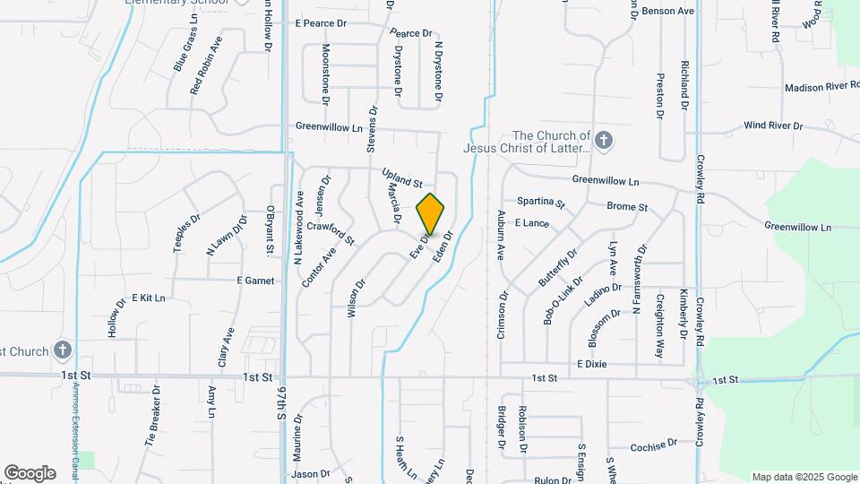705 Eve Dr Map and Location Details