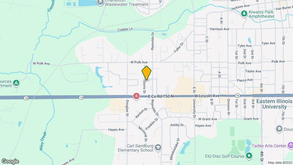 1313 Davis St Mapa y Detalles de la Ubicación