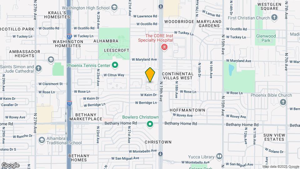 Palazzo Senior Apartments - 55+ Active Adult Map and Location Details