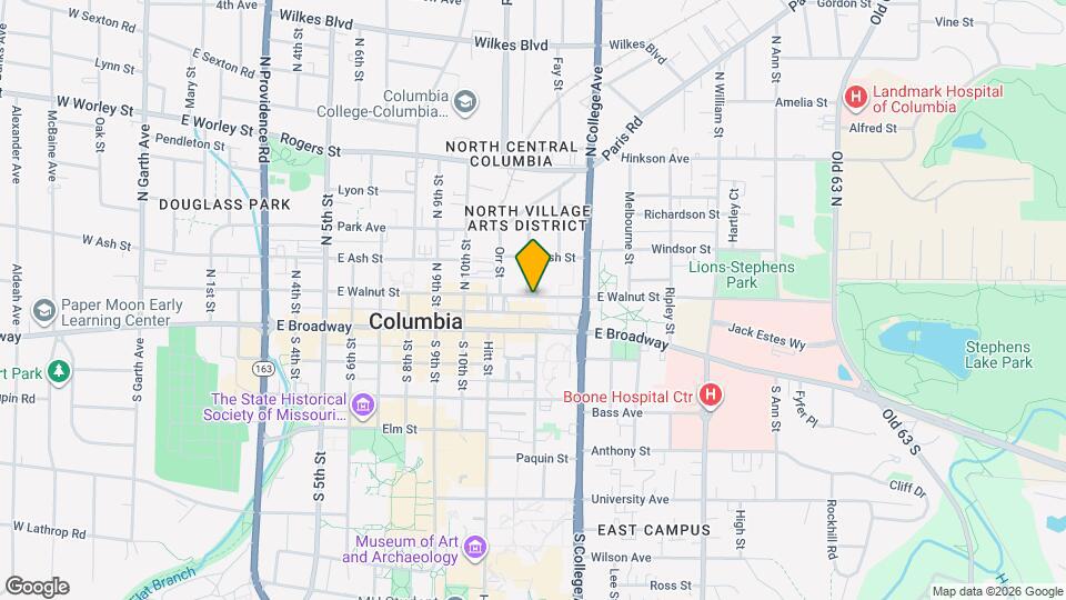 1200 E Walnut St, Unit 302 Mapa y Detalles de la Ubicación