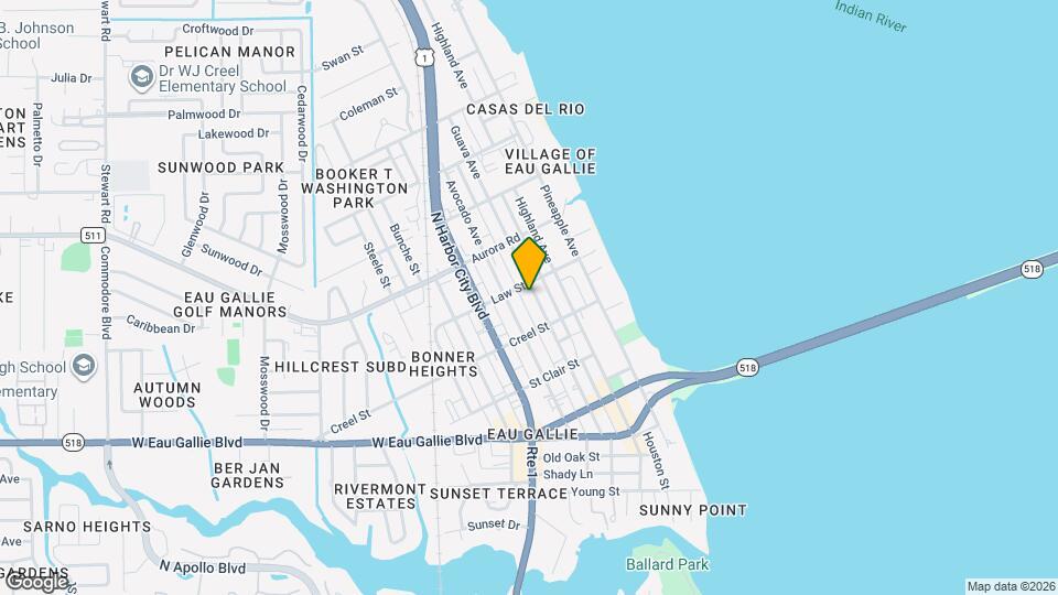 1648 Guava Ave, Unit A Mapa y Detalles de la Ubicación