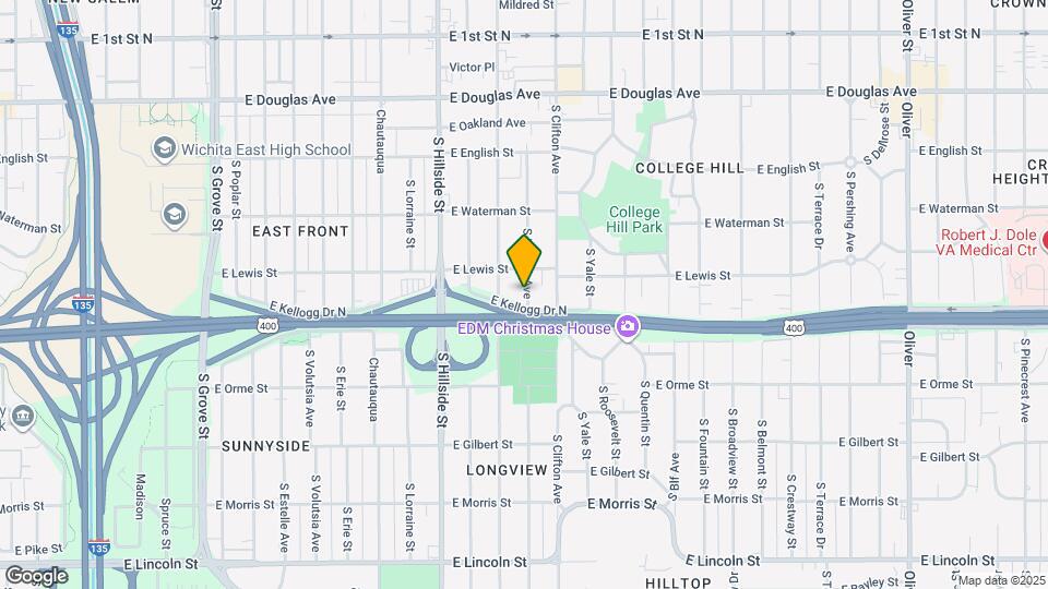 427 S Vassar Ave Map and Location Details