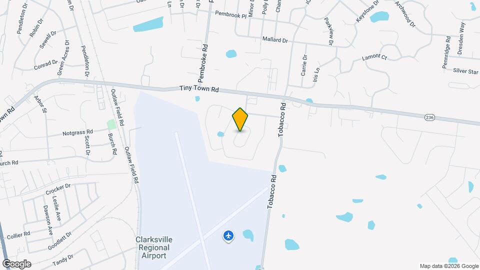 1957 Sunset Meadows Way Map and Location Details