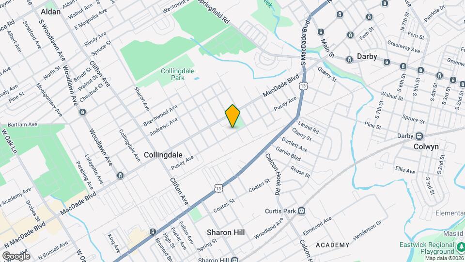 425 Pusey Ave Map and Location Details