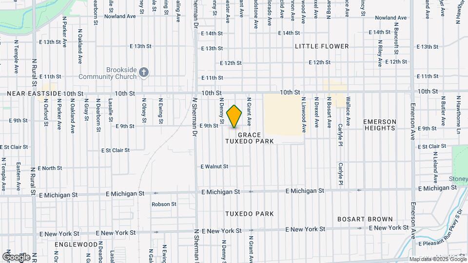 840-840 N Chester Ave Map and Location Details
