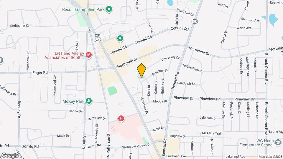 402 Seymour St Map and Location Details