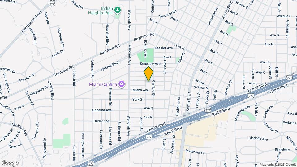 3107 Hollywood Ave Mapa y Detalles de la Ubicación