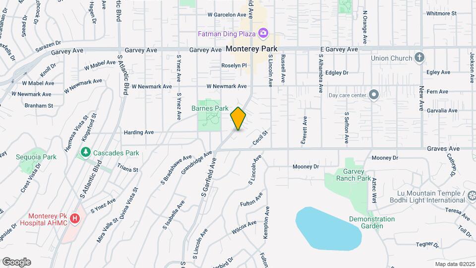 502 S Garfield Ave, Unit A Map and Location Details