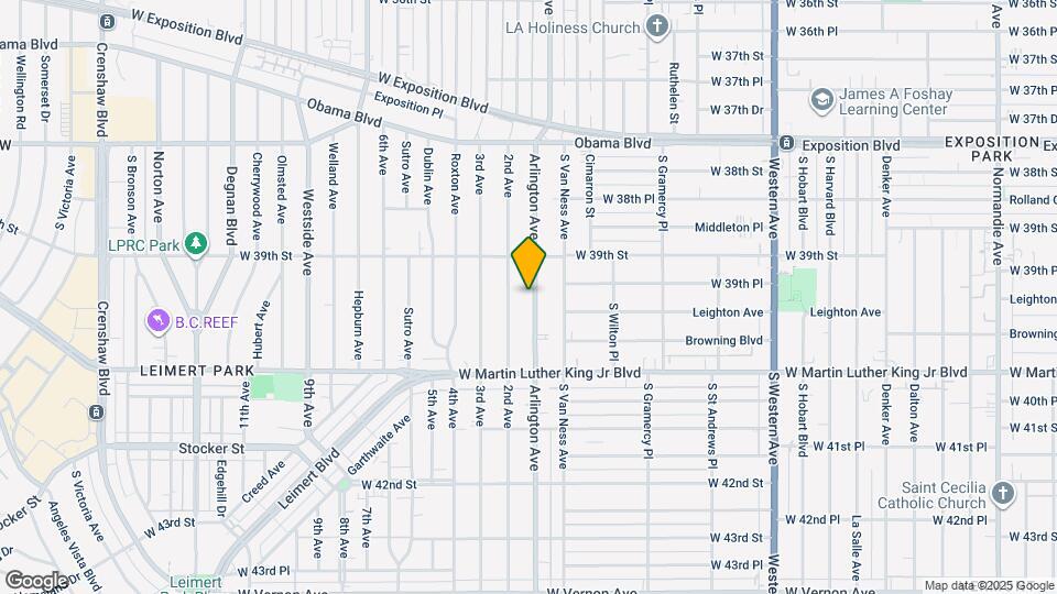 3935 Arlington Ave Mapa y Detalles de la Ubicación