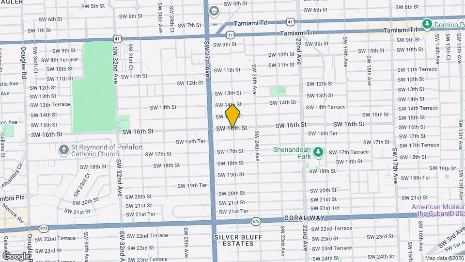 1602 SW 25th Ave Map and Location Details