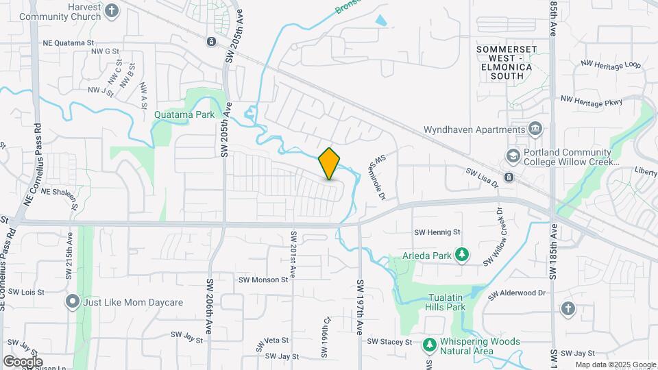 19915 SW Luree St Map and Location Details