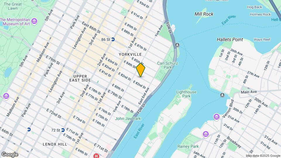 514 E 83rd St Map and Location Details