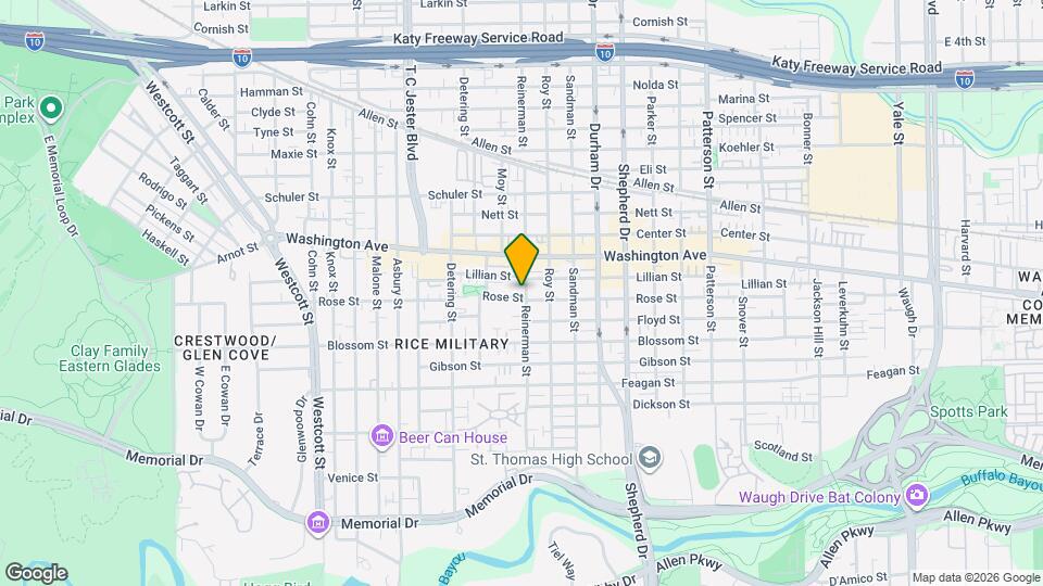 5202 Rose St Map and Location Details