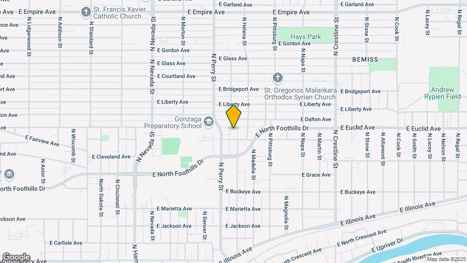 3013 N Hogan St, Unit C Map and Location Details