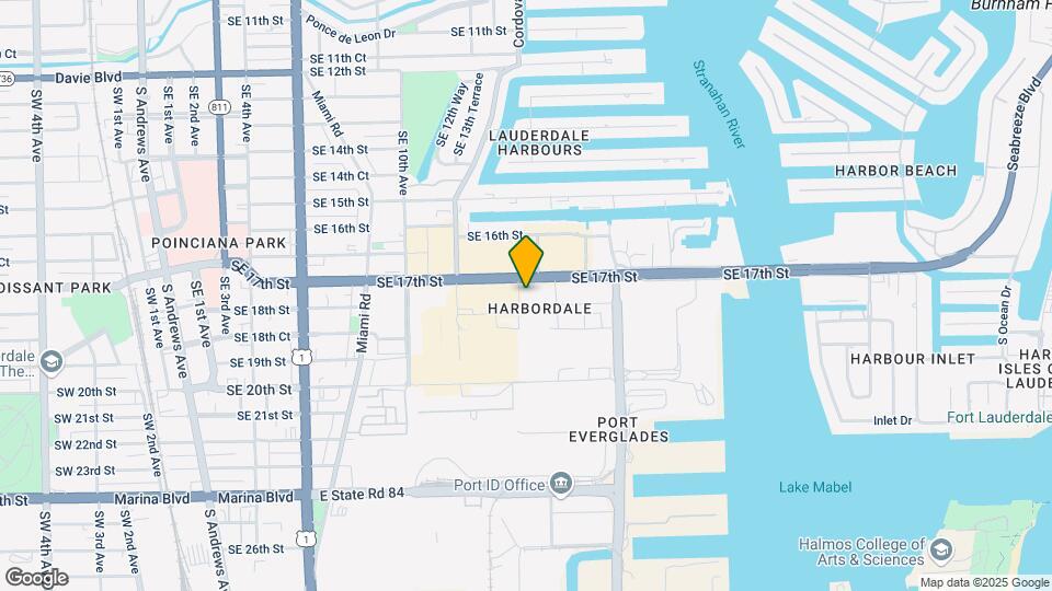 Furnished Studio-Ft. Lauderdale - Cruise P Map and Location Details