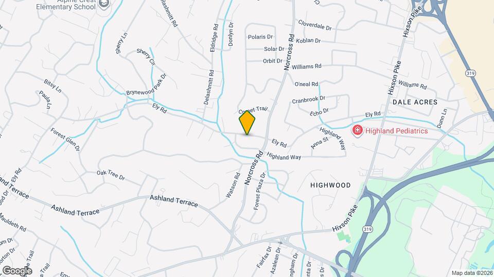 1334 Ely Rd Map and Location Details