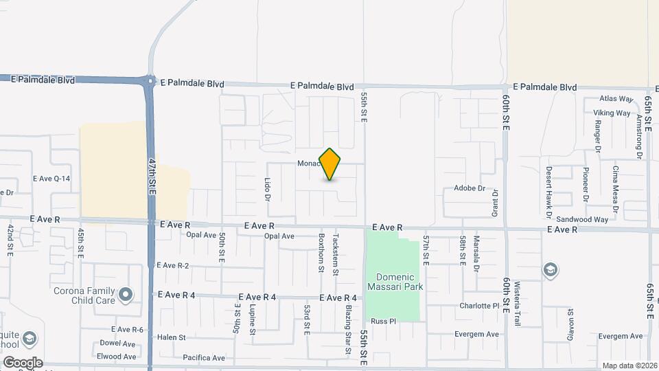 5325 Adobe Dr Map and Location Details