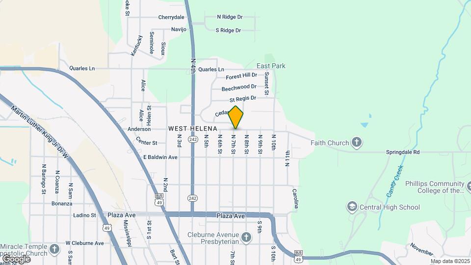328 N 7th St Map and Location Details