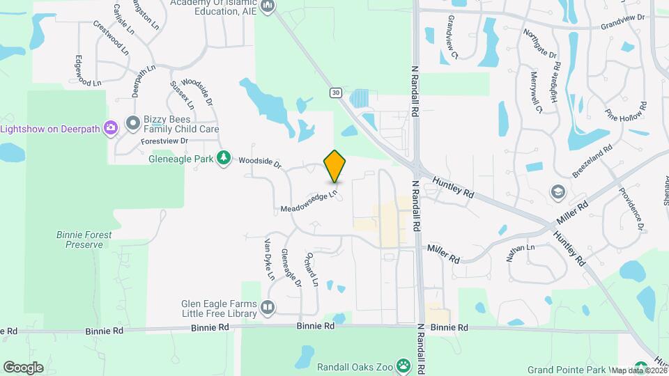 1514 Meadowsedge Ln Map and Location Details