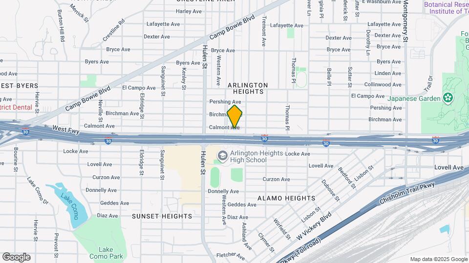 4421 Calmont Ave Map and Location Details