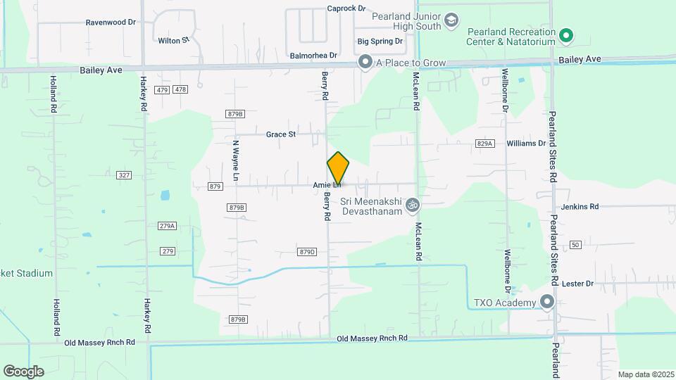 6826 Amie Ln Map and Location Details