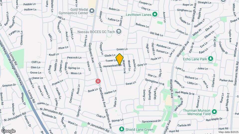 56 Homestead Ln, Unit A Map and Location Details