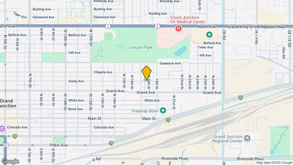 1741 Ouray Ave Map and Location Details