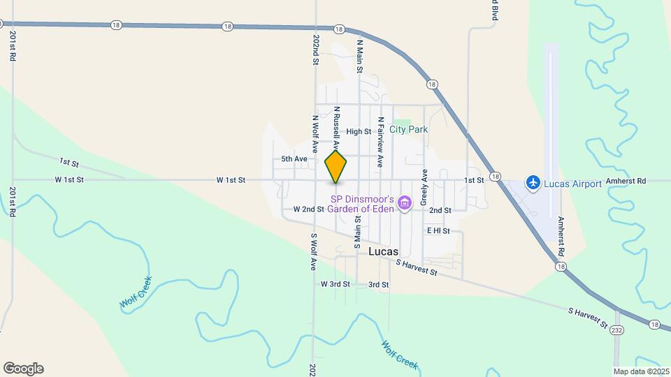 122 S Russell Ave Map and Location Details