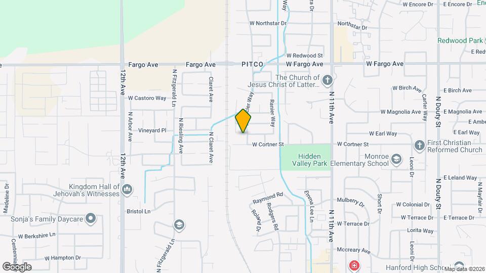 2226 N Glacier Way Map and Location Details