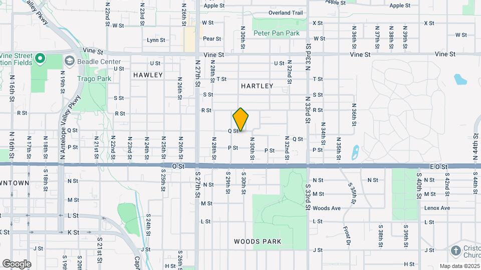 2935 Q St Map and Location Details