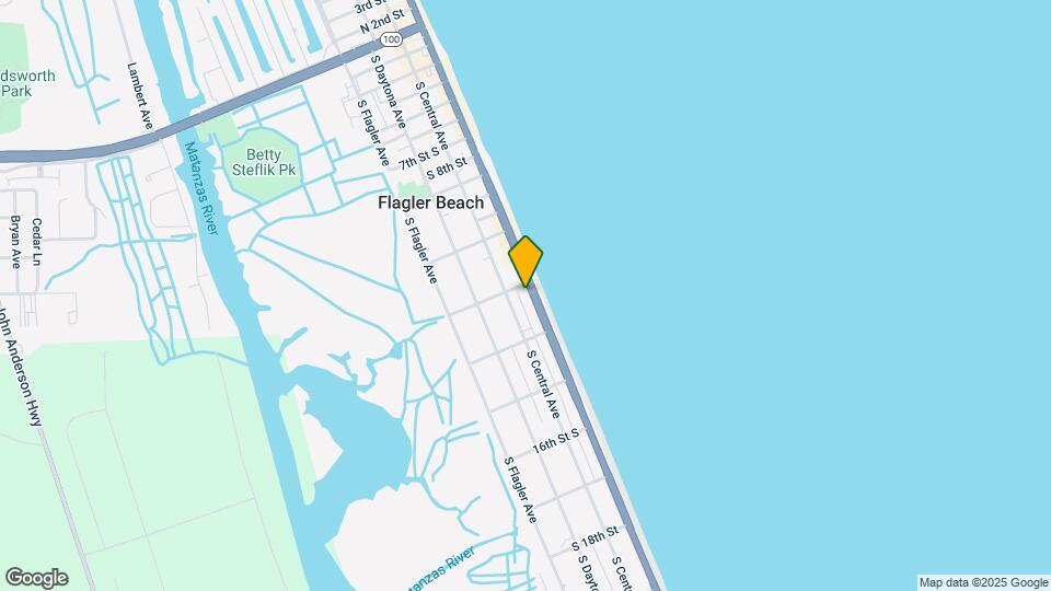 1308 S Ocean Shore Blvd Map and Location Details