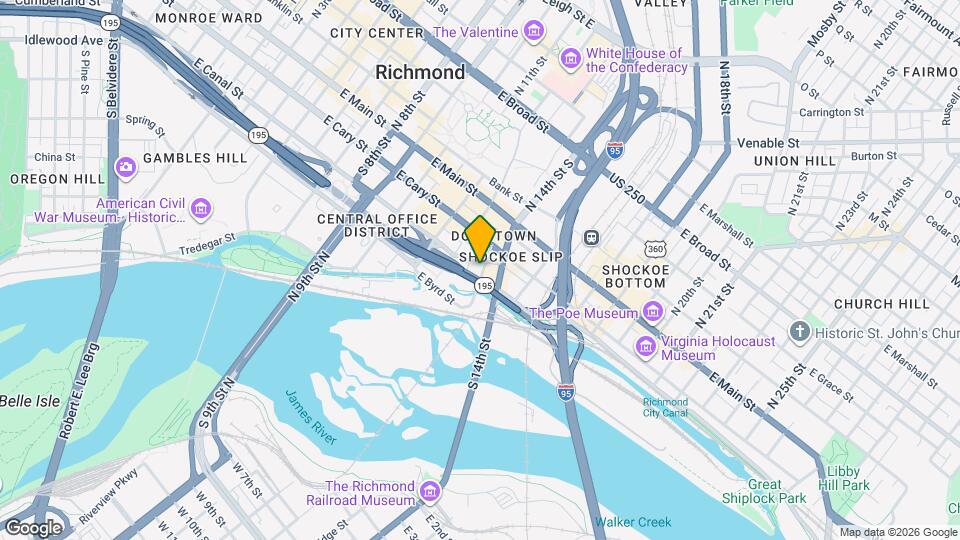 114 Virginia St, Unit 113 Map and Location Details