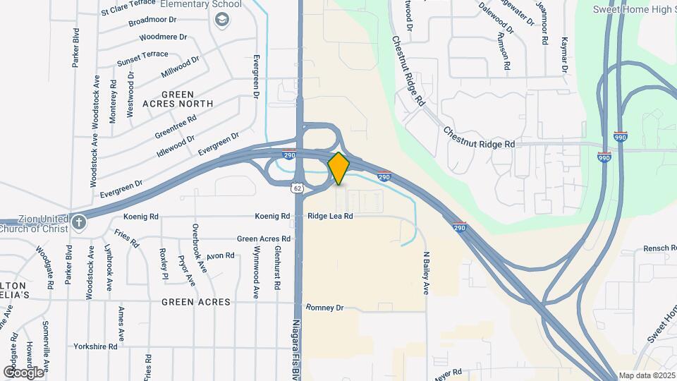 3896 Ridge Lea Rd Map and Location Details