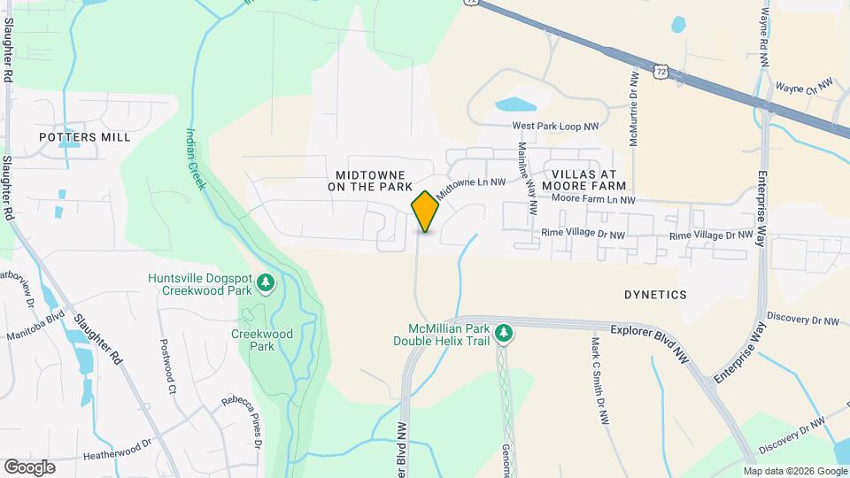 1111 Pegasus Dr NW Map and Location Details