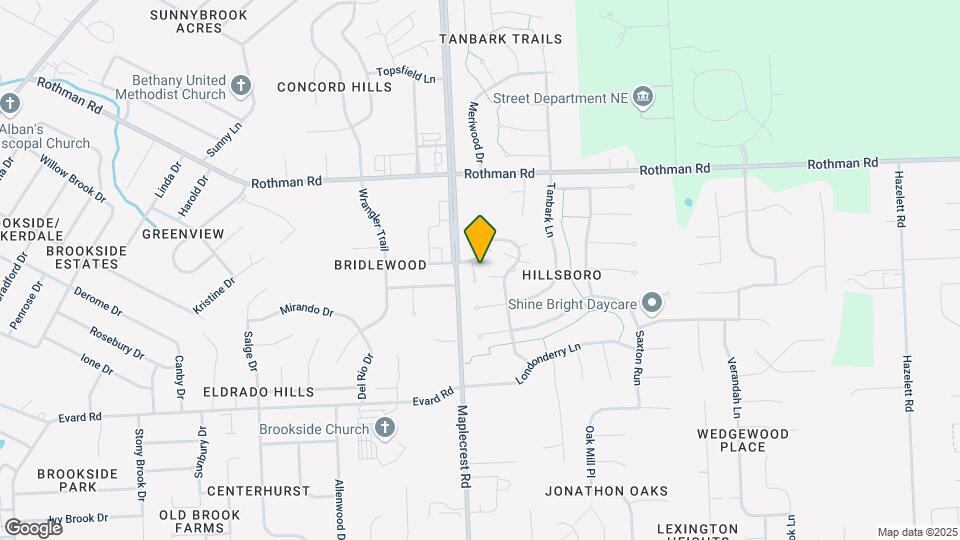 6336 Langwood Blvd Map and Location Details