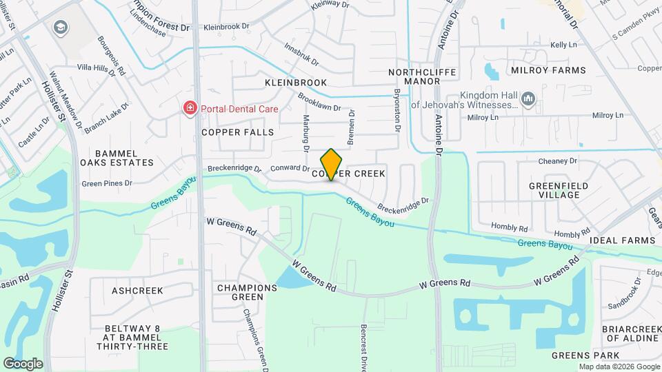 4619 Breckenridge Dr Map and Location Details