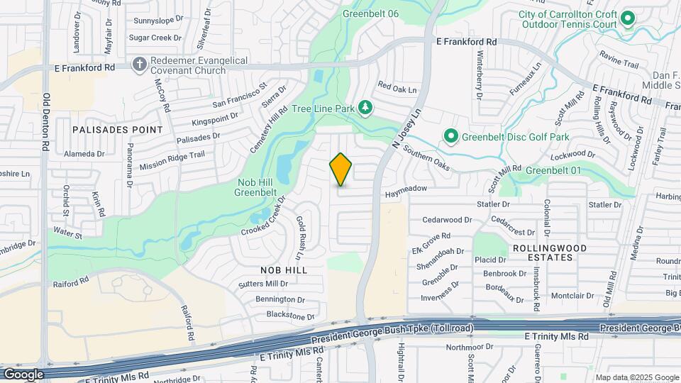 1801 Haymeadow Map and Location Details