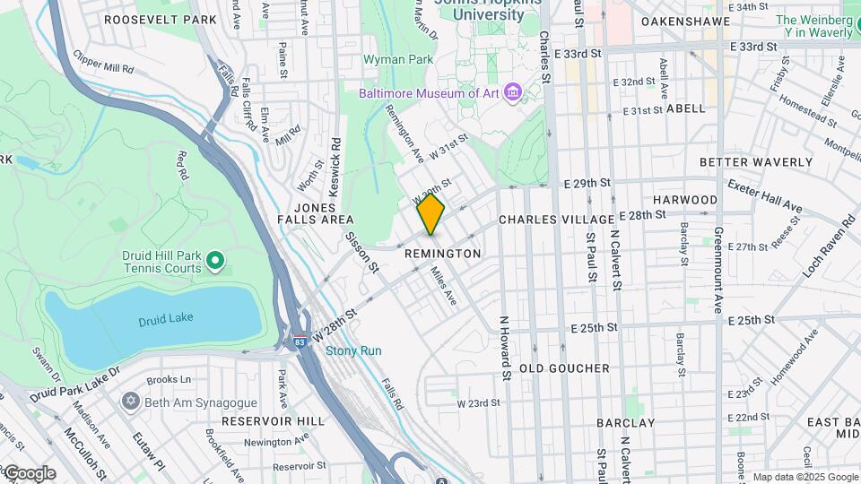 2826 Huntingdon Ave Map and Location Details