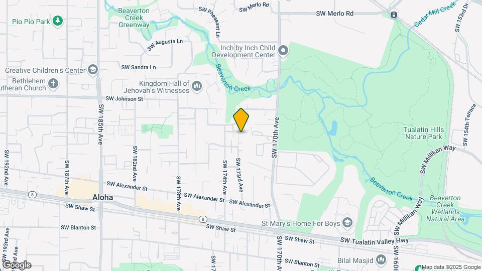 3012 SW 173rd Ave Map and Location Details