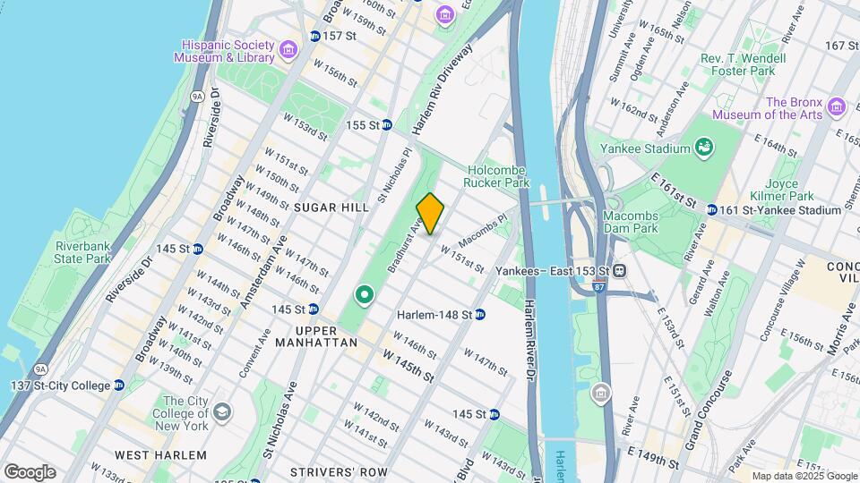 301 W 151st St Map and Location Details