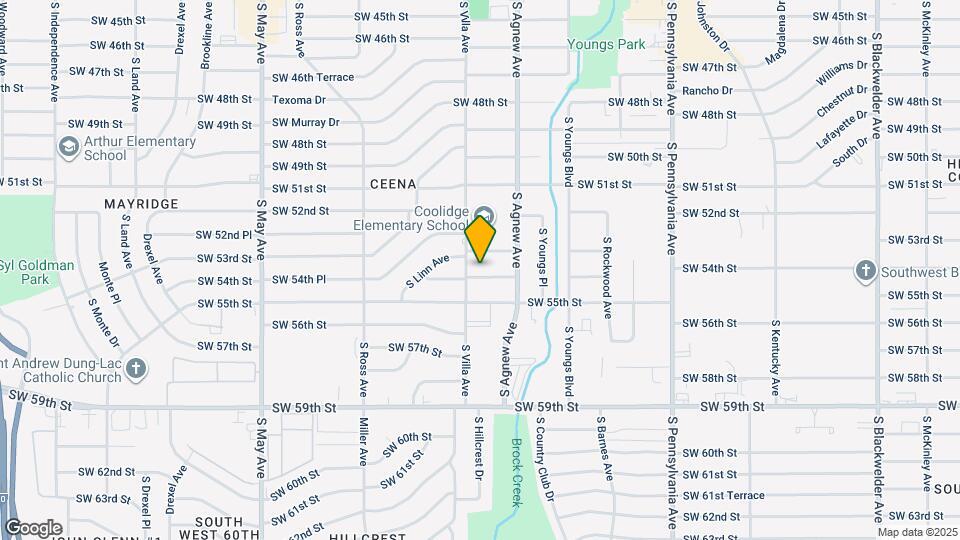 2433 SW 54th St Map and Location Details