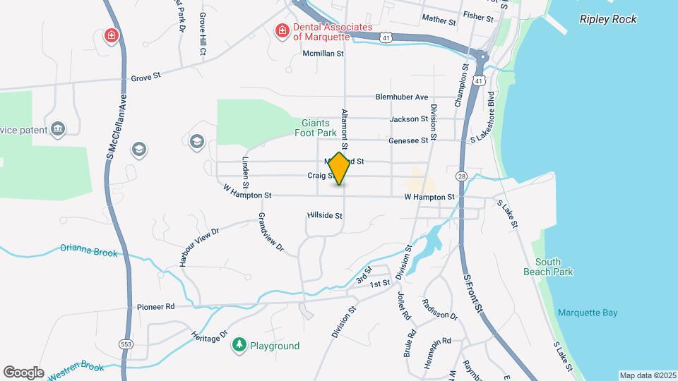 1402 Altamont St Map and Location Details