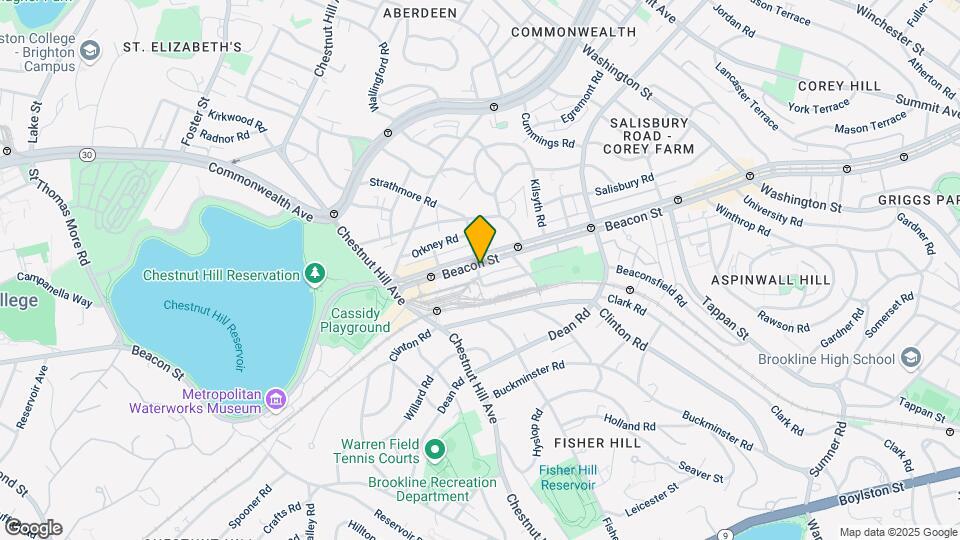 1871 Beacon St Map and Location Details