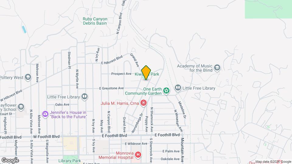325A Valle Vista Ave Mapa y Detalles de la Ubicación