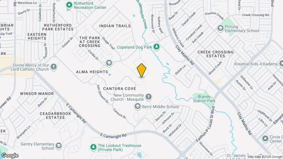 1904 Osage Trail Map and Location Details