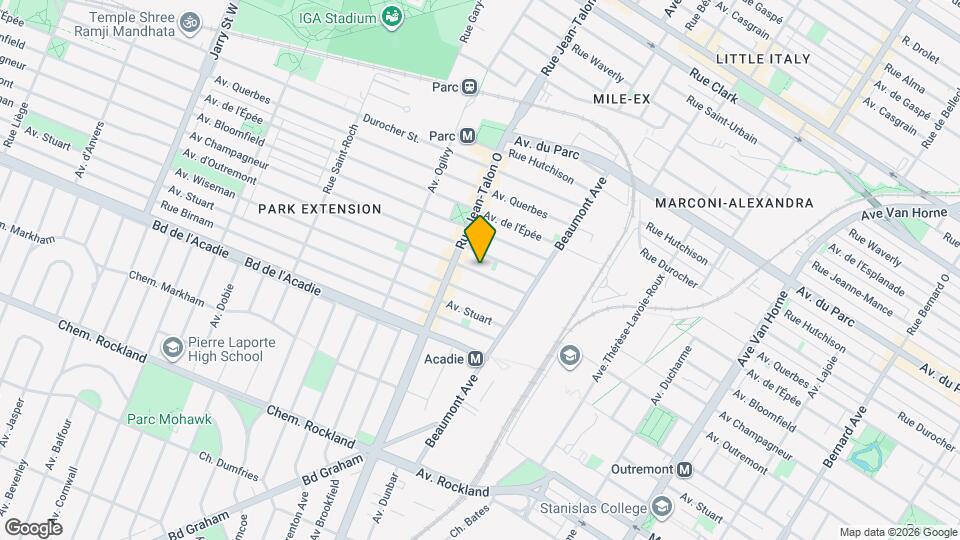 7015 D'outremont Av Map and Location Details