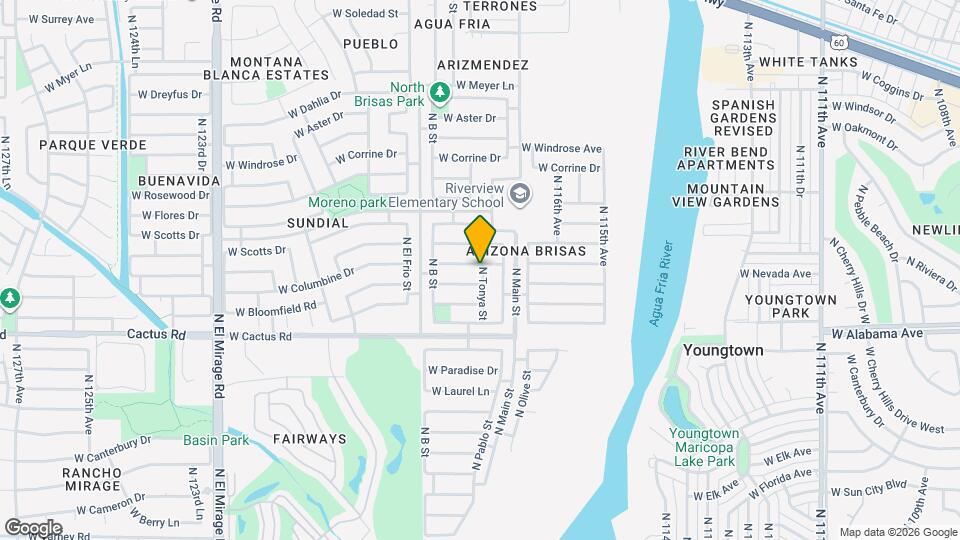 11795 W Columbine Dr Map and Location Details