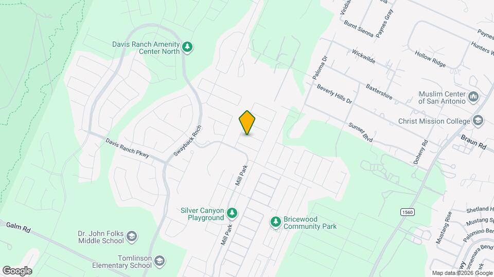 11836 Silver Chase Map and Location Details