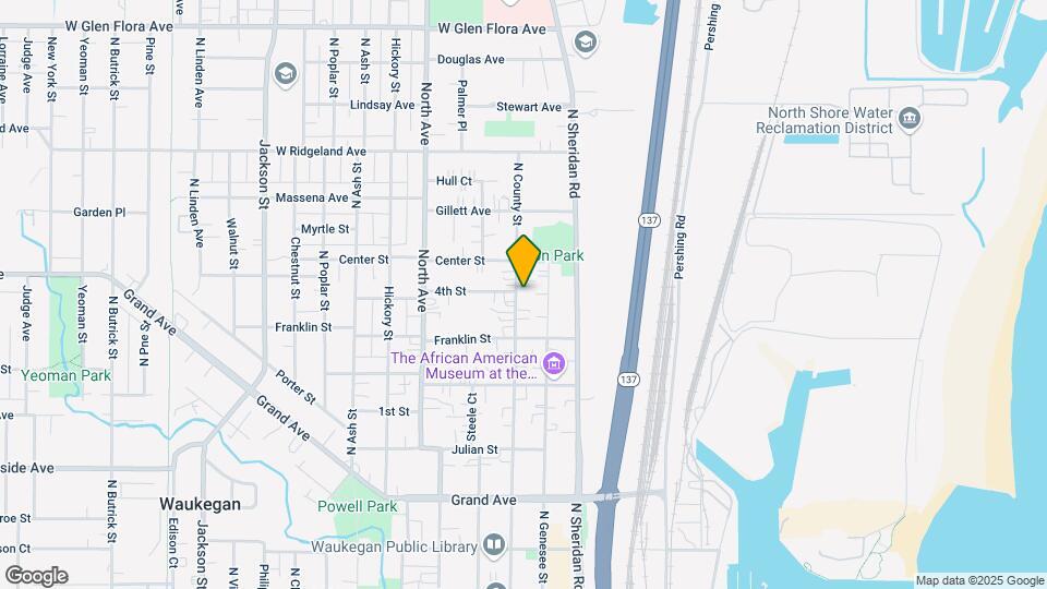 633 N County St Map and Location Details